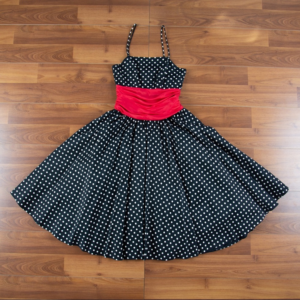 Glenrob 80’s/90’s Pinup Style Union Made Dress